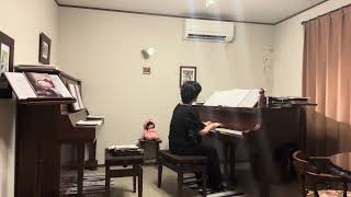 JSBach The WellTempered Clavier No17 Prelude practice note1 [upl. by Aztinaj549]