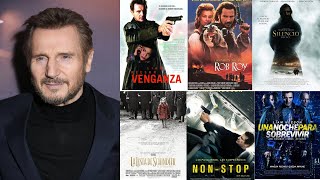 TOP MEJORES PELÍCULAS DE LIAM NEESON ¡LEYENDA [upl. by Denn936]