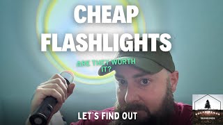 Are Cheap Flashlights Any Good  Flashlight Review and Test  Ozark Trail Lights  Emergency Light [upl. by Alicul791]