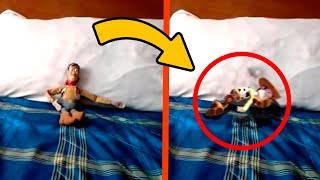 Muñecos de Toy Story 4 se mueven en la vida Real Grabacion Real [upl. by Forest]