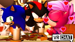 Sonic amp Shadows Family Dinner VR Chat [upl. by Sib]