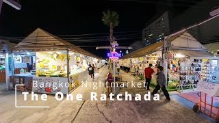 Bangkok After Dark The One Ratchada Night Market [upl. by Adar203]