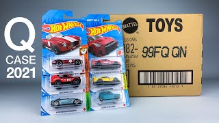 UNBOXING Hot Wheels 2021  Q Case [upl. by Ahsineb]