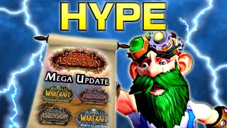 Ascension WoW  Mega Update Overview [upl. by Eardna]