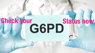 What is G6pd deficiency [upl. by Akimas]