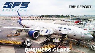 Aeroflot  777 300  Business Class  New York JFK to Moscow SVO  TRIP REPORT [upl. by Diannne231]