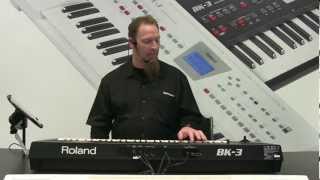 Roland BK3 NAMM 2013 Booth Demo [upl. by Nealah]