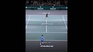 Djokovic vs Rune 🔥  djokovic rune tennis aftereffects 4k viralvideo shorts [upl. by Latterll64]