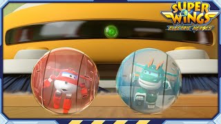 SUPERWINGS8 The Amazinng Hamster Race  Superwings Electric Heroes  S8 EP11 [upl. by Ahseryt]