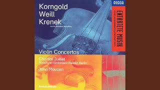 Krenek Violin Concerto No 1 2 Adagio molto [upl. by Bega721]