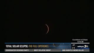 Betsy Kling covers the eclipse from path of totality [upl. by Aizti20]