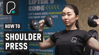 How To Do A Shoulder Press [upl. by Ainos]