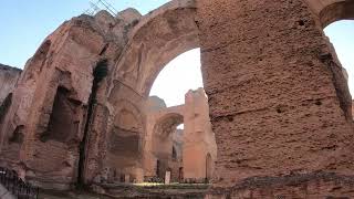 Baths of Caracalla in Rome Italy [upl. by Etsyrk17]