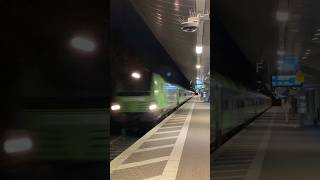 Flixi schießt durch Wolfsburg flixtrain flixbus bahn trainspotting [upl. by Drugge]