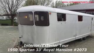 1950 Spartan 33 Royal Mansion 2073 SOLD [upl. by Ahsilyt]