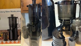 HOW TO DISASSEMBLE AMUMU COLD PRESS JUICER  SLOW MASTICATING JUICER  AMAZON FINDS [upl. by Melar]