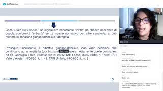 Sanatoria edilizia tra Testo Unico e regionalismi tanti modi per regolarizzare gli abusi edilizi [upl. by Ahseki]