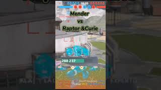 War Robots Mender u vs Curie y Raptor [upl. by Dera]