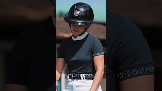 Nova camisa gola redonda modaequestre horse equestrianfashion equestrianwear [upl. by Ahsirtal]