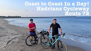 Coast to Coast In a Day  Hadrians Cycleway  24hr Challenge [upl. by Sofie350]