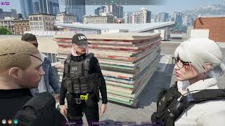 Angel passes snarky remarks to LSPD after Mayor Kyle Preds massive raid  GTA NoPixel 40 [upl. by Ahseiat]