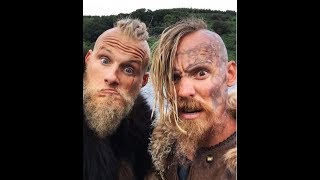 Vikings Cast  Behind The Scenes [upl. by Buna]