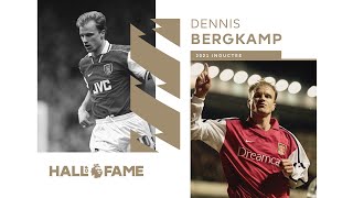 Dennis Bergkamp  Premier League Hall of Fame [upl. by Virginia209]