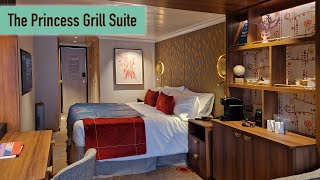 Princess Grill Suite on Cunards Queen Anne  whats included [upl. by Baptlsta]