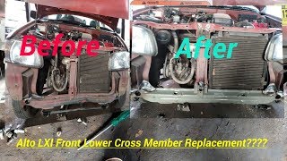 Cross Member Replacement Maruti Suzuki AltoRoadside Service Centre ForYou [upl. by Sig239]