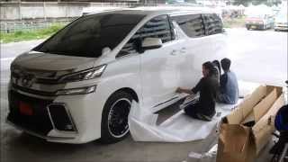 ชุดแต่งรอบคัน ทรง Modelista สำหรับ Vellfire By Rstyle Racing [upl. by Lianna65]