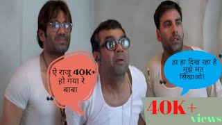 Hera Pheri comedy Akshay Kumar Sunil Shetty and Paresh Rawal [upl. by Yrot]