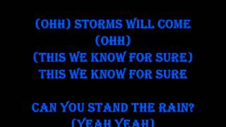 New Edition Can You Stand The Rain Lyrics [upl. by Yrrehs636]