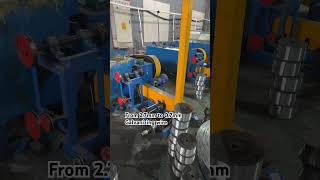 Galvanizing wire drawing Machine from 27mm to 07mm [upl. by Birgit]