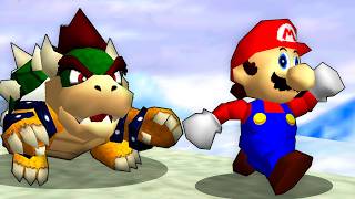 Mario 64 Speedrunner VS BOWSER Hunters [upl. by Royo461]