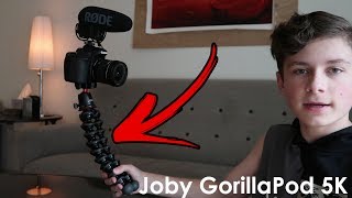 Joby GorillaPod 5K Kit Unboxing FULL Overview and Vlog Test [upl. by Madelina]