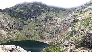 Mount Snowdon Summit via Pyg Track A real push Stunning [upl. by Ragucci]