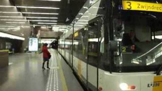 Trams in Antwerpen Anvers  Straßenbahn  Villamos [upl. by Llain]