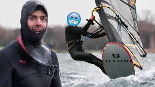 This Windsurf Session Almost Didn´t Happen🥶 [upl. by Ailem]