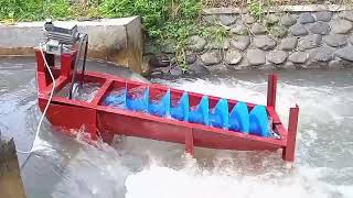 Turbin Ulir Archimedes Screw In Indonesia Part3Finishing Turbineian cemplun [upl. by Lesoj347]