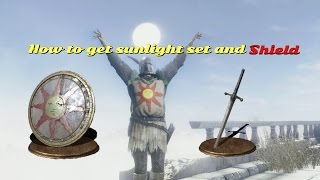 DARK SOULS III How To Get Sunlight Set and Shield [upl. by Tongue]