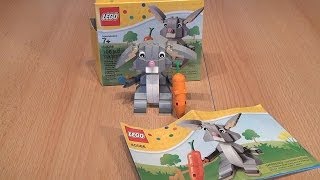 Test Lego Osterhase Set 40086  Lego Ostern [upl. by Bush930]