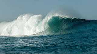 Laura Enever Rides the Biggest Ever PaddleIn Wave by a Female Surfer [upl. by Haduj]