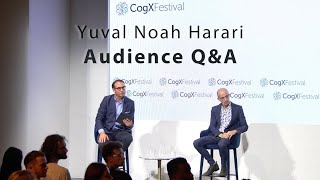 Yuval Noah Harari Audience QampA  CogX Festival 2023 [upl. by Nitsua]