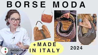 BORSE MODA TENDENZA INVERNO e Borse Pelle Made in Italy 2024 25 Patoo74 Accessori donna fall fashion [upl. by Hsirrehc]