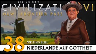 Civilization VI Niederlande auf Gottheit 38  ZufallsTechtree Deutsch [upl. by Anastas]