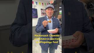 Hackensack Chamber of Commerce reaction to Korean style food from Wingotogo [upl. by Bush]