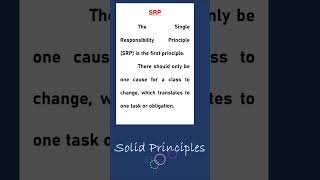 single responsibility principle  solid principles  c [upl. by Grantley252]