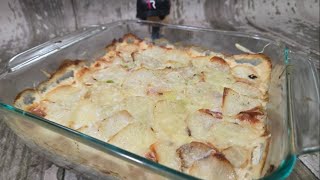 The BEST Bacon Leek Potato Gratin Recipe for Thanksgiving [upl. by Heddie]