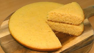 Best Homemade Cornbread No Oven No Butter Easy Cornbread in a Frying Pan [upl. by Ised]