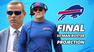 Buffalo Bills 2024 Final 53 Man Roster Prediction [upl. by Harve]